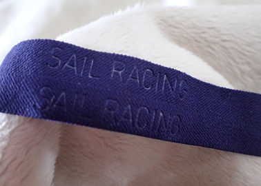25mm Jacquard Elastic Tape With Embossing Logo For Outdoor Wear