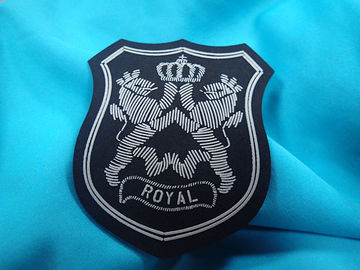 Sportswear Clothing Labels With Custom Printing 3D Raised Logo Matt Effect