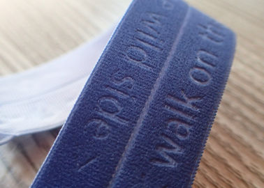 Spandex Polyester Fold Over Coloured Elastic Bands Webbing Tape Carton Packing