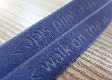 Spandex Polyester Fold Over Coloured Elastic Bands Webbing Tape Carton Packing