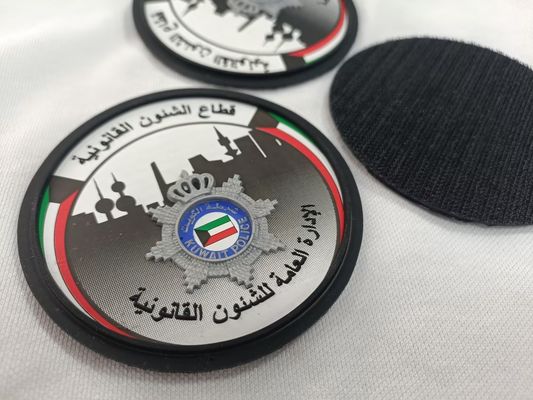 3d Raised Silicone logo  Personalized Printed Custom Business Label