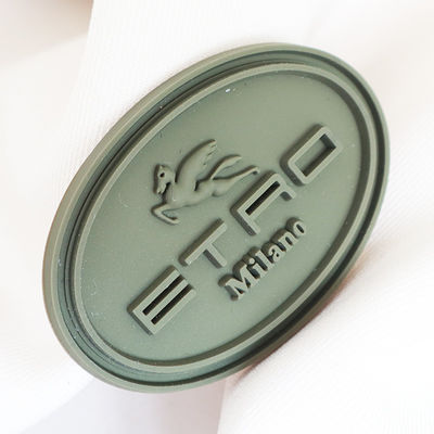3d Raised Silicone logo  Personalized Printed Custom Business Label