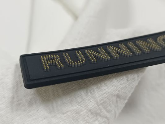 OEKOTEX Embossed Logo Washable Patches Negotiable Custom Patches