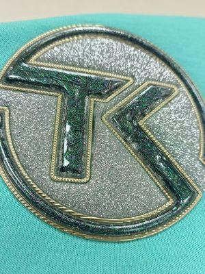 Custom TPU Heat Transfer Label 3d Rubber Patches Soft Tpu Label for Clothes