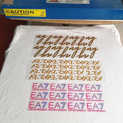 Custom Silicone Iron Press Printed Labels Heat Transfer Label Heat Transfer Vinyl