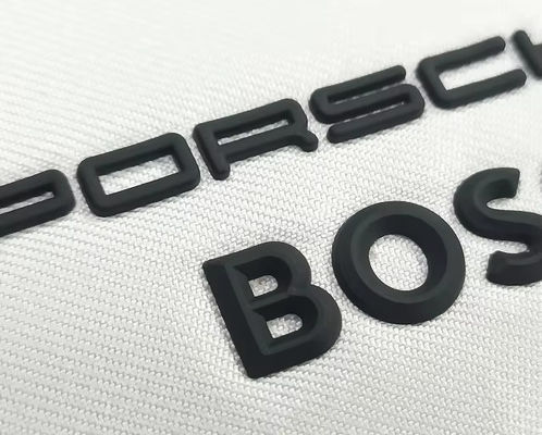 High Quality Transfer 3D Heat Press Garment Label Silicone Badge Heat Transfer for Cloth