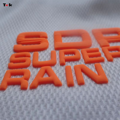 Custom Mold Injection Silicone Label Washable 3D Soft Silicone Logo Heat Transfer Silicone Badge