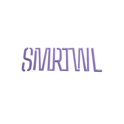 Custom Design Letters High Frequency Embossed Brand Label 3D TPU Logo Heat Transfer Iron on Labels for Clothing