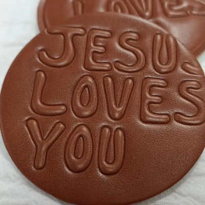 Custom Laser Engraving Brand Logo Leather Embossed Repair Patch Label Blanks Tag Leatherette PU Patches for Jeans Beanie