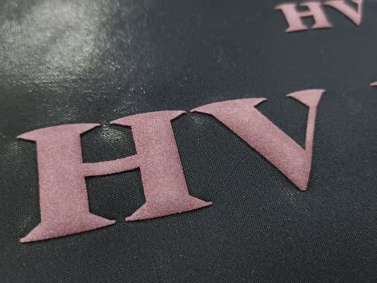 Custom 3D Puff Foam Garment Embossed Sticker Clothing Logo  Heat Press Labels for Hoodie