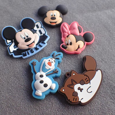Custom Transparent PVC Rubber Patch Garment PVC Label Clear Silicone Patch