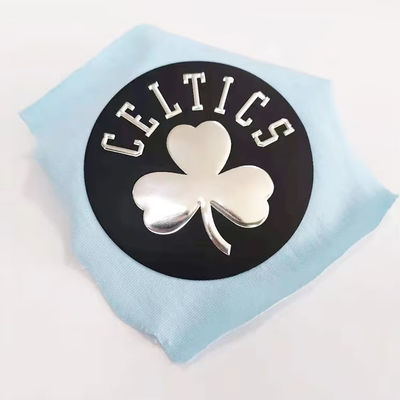Custom High Quality TPU Label Washable 3D Heat Transfer Badge on Garment