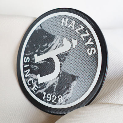 3D Embossed Silicone Heat Transfer Rubber Patches White Label on Garment