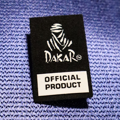 Custom Label Glossy Silicone Label Heat Transfer Label Rubber Logo for Garment
