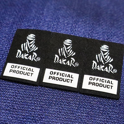 Custom Label Glossy Silicone Label Heat Transfer Label Rubber Logo for Garment