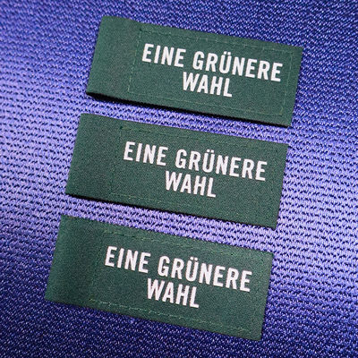 Customized Brand Logo Sale Label Clothing Label Screen Printing Logo Woven Label
