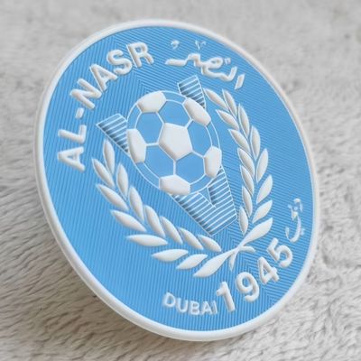 Customized Washable Clothing 3D Silver Tpu Heat Transfer Label For Garment