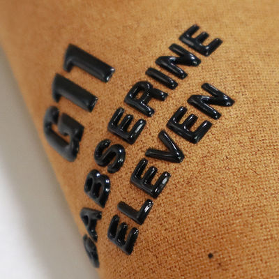 Custom 3D HF Tpu Heat Transfer Logo 3D Tpu Label Transfer Tpu Logo For Garment
