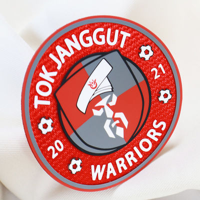 Custom Printing Silicone Tatami Heat Transfer Labels  Luxury Garment Badge