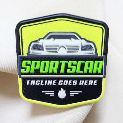 Factory Customized Heat Transfer TPU Labels Embossed 3D TPU Logo Patches Brand Patch for Garment