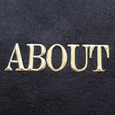 Custom Garment Patches Silver Golden TPU Heat Transfer 3d Printing Logo Label For T-shirt