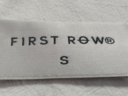 Custom Washable  Woven Fabric Labels Neck Sewing Tags Laser Cut EdgeSoft Patches For Bags Clothing