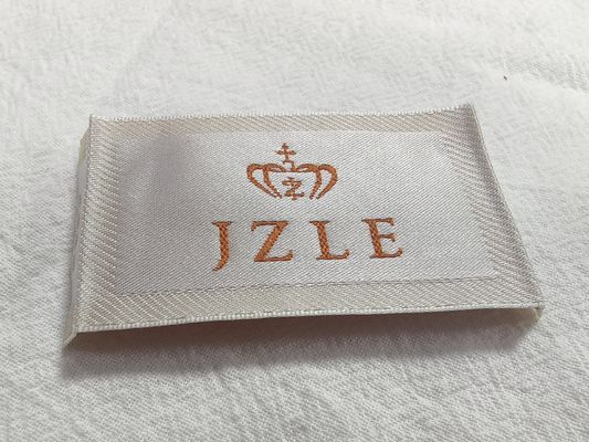 Custom Embroidery Patches Neck High Density Woven  Luxury Labels For Shoes