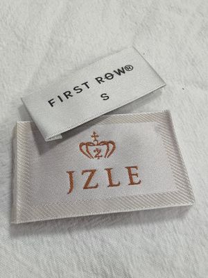 Custom Embroidery Patches Neck High Density Woven  Luxury Labels For Shoes