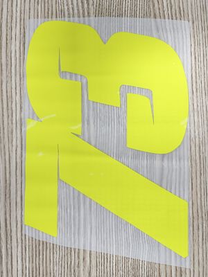 Custom  Fashion Label  DTF Sticker Film  On PET Ironing Transfer For T-shirts