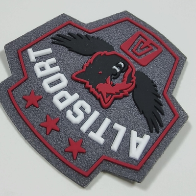 Custom Ironing on 3D Clothing Logo Label Washable Reflective Heat Transfer Sticker Press Screen Printing Badge
