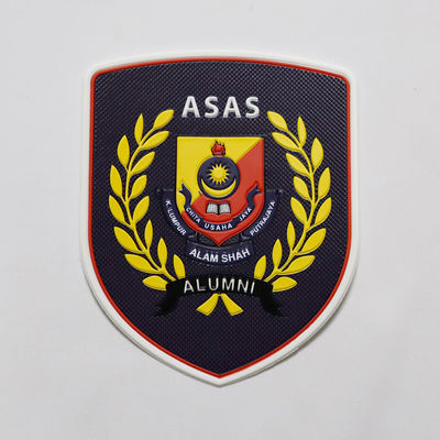 Scarves hats 3D High Frequency TPU badges for jackets garment patches for clothes