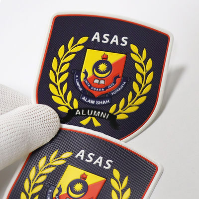 Scarves hats 3D High Frequency TPU badges for jackets garment patches for clothes