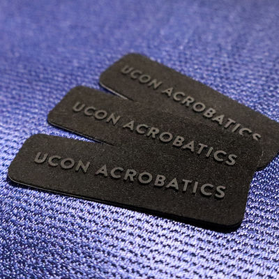 Denim Iron On Patches Screen Printing Labels For Clothes Washing Care Label