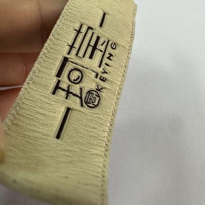 Cotton Woven Clothing Labels 3x10cm Branding