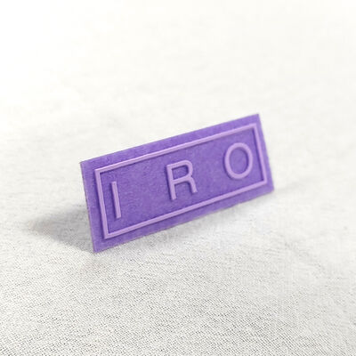 Silicone Printed Label - Custom Logo Silicone Patch for Apparel Decoration