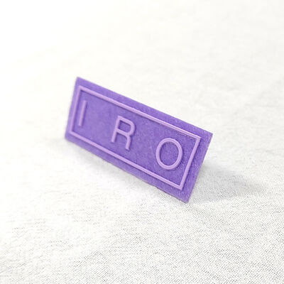 Silicone Printed Label - Custom Logo Silicone Patch for Apparel Decoration