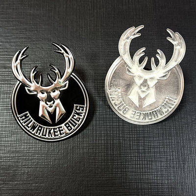 TPU Heat Transfer Emblem - 3D Metallic Effect Custom Logo Patch for Apparel