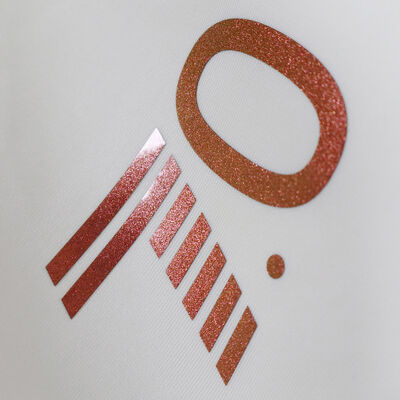 Custom Silicone Heat Transfer Labels with Glitter Washable for Garment