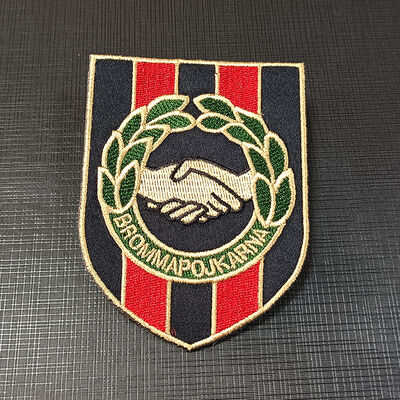 High Quality Customized 3D Embroidery Patch Iron-On & Sew-On Available Suitable for Clothing&Bags