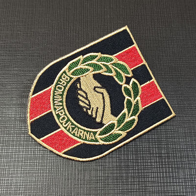 High Quality Customized 3D Embroidery Patch Iron-On & Sew-On Available Suitable for Clothing&Bags