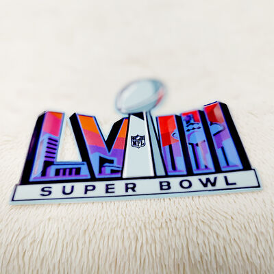 Custom TPU High-Frequency Patch - Super Bowl LVIII Sports Emblem for Apparel