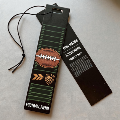 Clothing Hang Tags Offering Customized Dimensions with Old Restoring Label Vintage Design and Matte Lamination Waterproof Finish