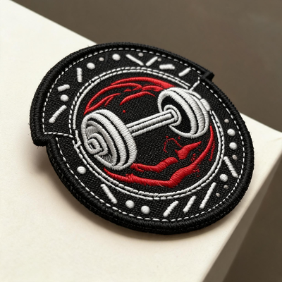 3D Washable Eco-Friendly Embroidery Heat Transfer Patch for Ski Wear and Sports Clothing