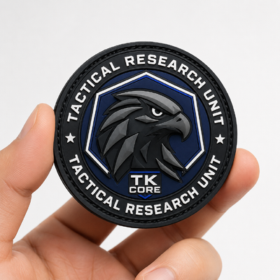 Custom 3D High Frequency TPU Badges for Apparel and Bags