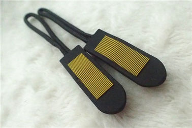 Fancy Environmental Silicone Rubber Zipper Puller For PVC Bag Non Toxic