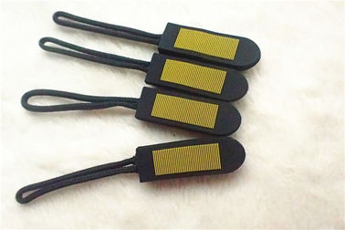 Fancy Environmental Silicone Rubber Zipper Puller For PVC Bag Non Toxic
