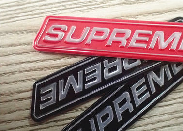 Durable Bright TPU Custom Clothing Patches With PVC Branding Logo