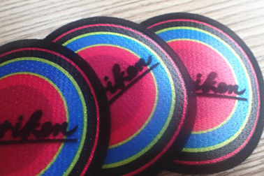 3D Tatami Aaterial Garments Patches ,  Custom Flocking Logo On Patches