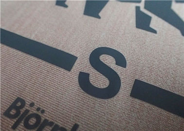 Silk Screen Charcoal Grey Ink Heat Transfer Clothing Labels For T - Shirt