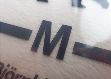 Silk Screen Charcoal Grey Ink Heat Transfer Clothing Labels For T - Shirt